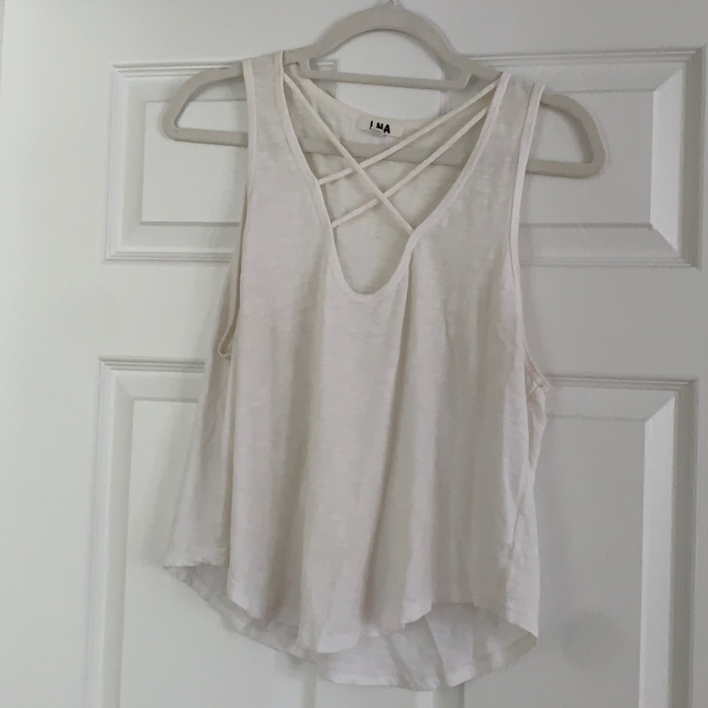 Slight crop white top
